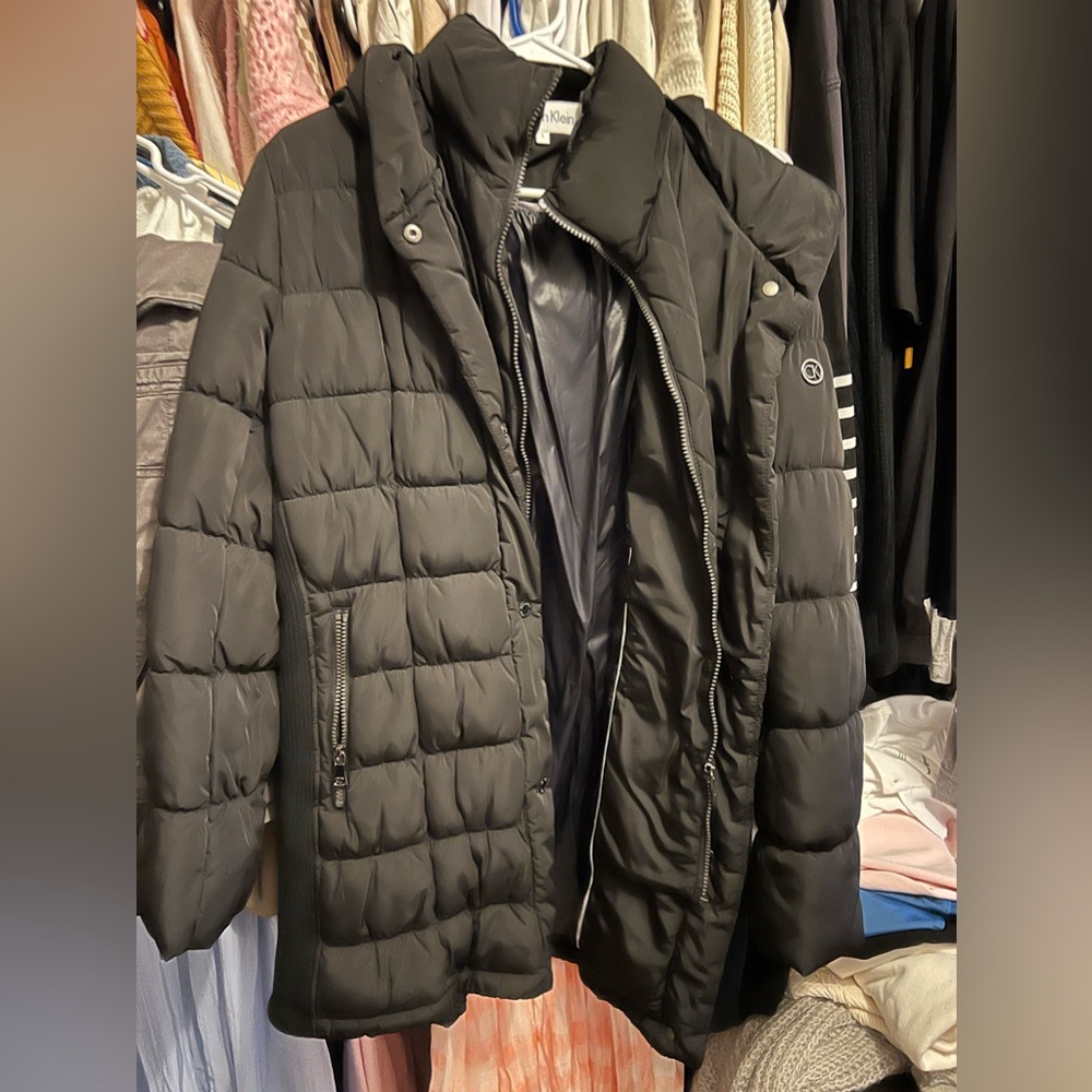 Calvin Klein Long Puffer Coat